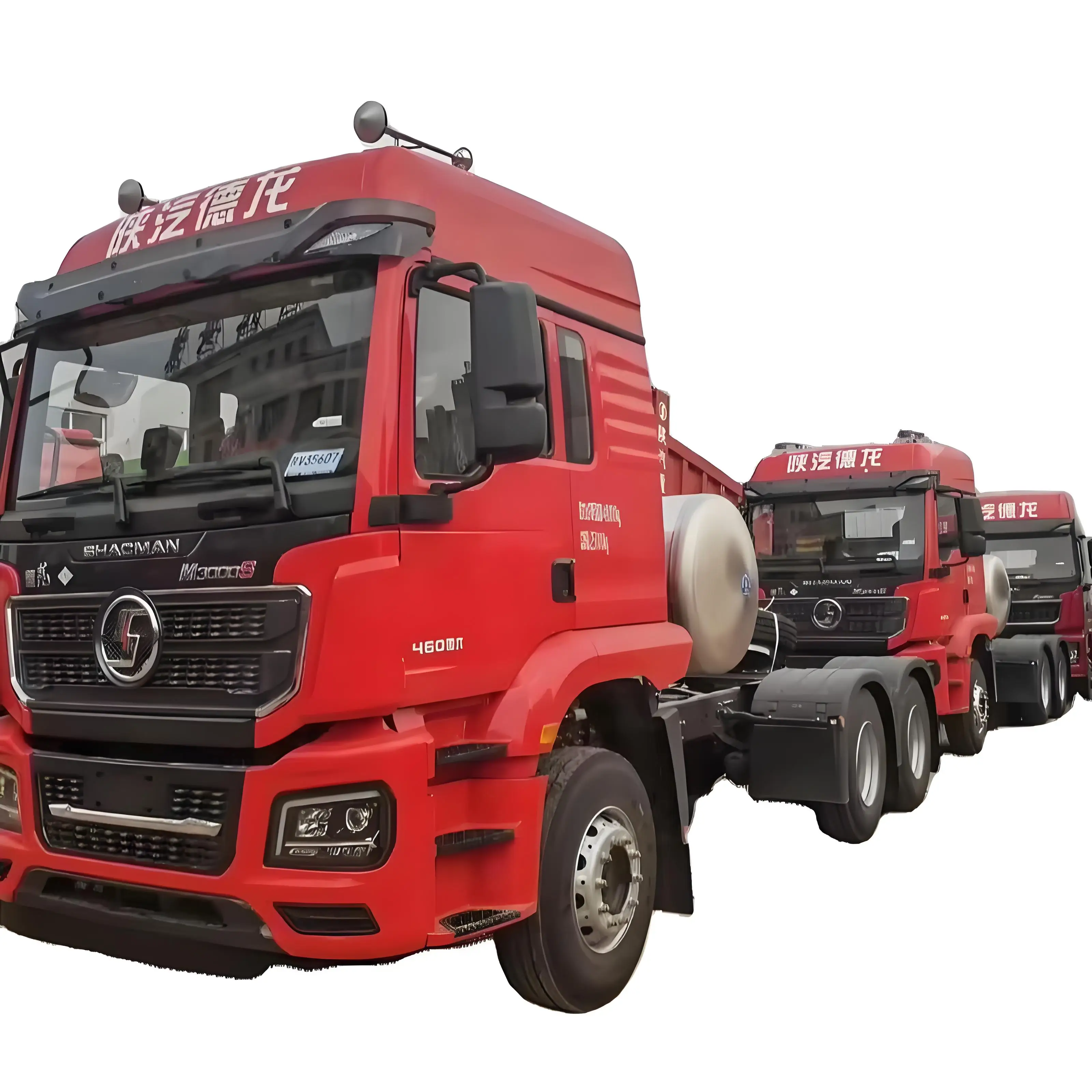 Used Weichai 450HP 6x4 Manual Transmission Tractor Truck Diesel Fuel LHD Steering Euro 2 Euro 3 Emission Standard Air Suspension