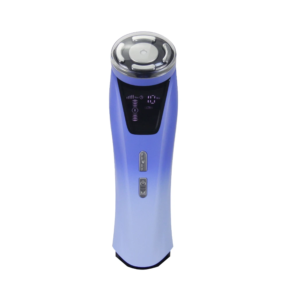 Portable High Frequency Multifunctional Microcurrent Led Light Therapy Skin Tightening Facial Machine