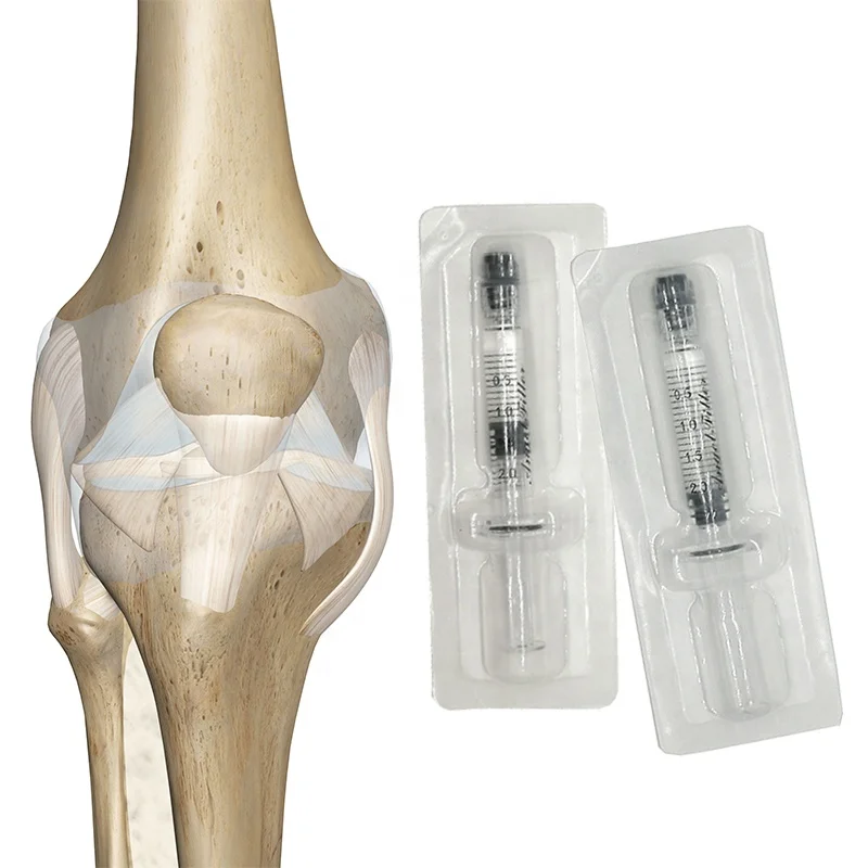 Knee lubrication hyaluronic acid injection non cross linked dermal filler for arthritis treatment Ophthalmic adhesion preven