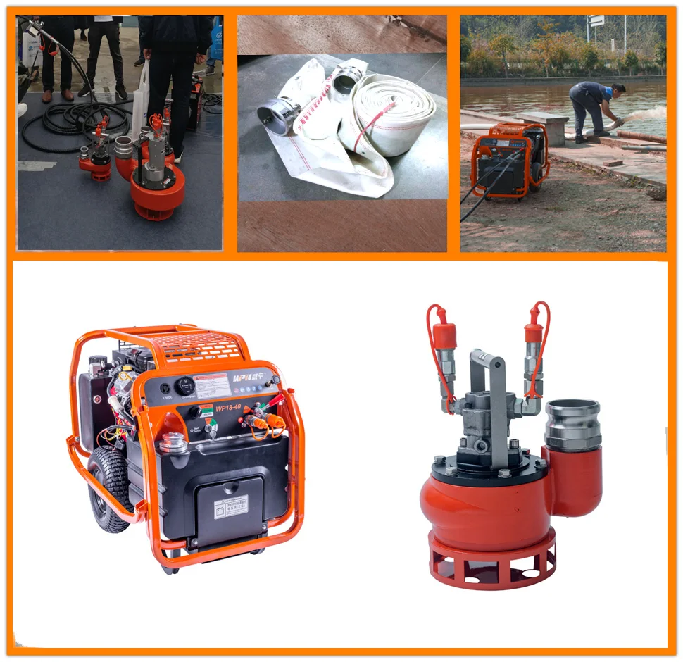 High Pressure Small No Electricity Sludge Water Pump For Wastewater Transport And Flood Control