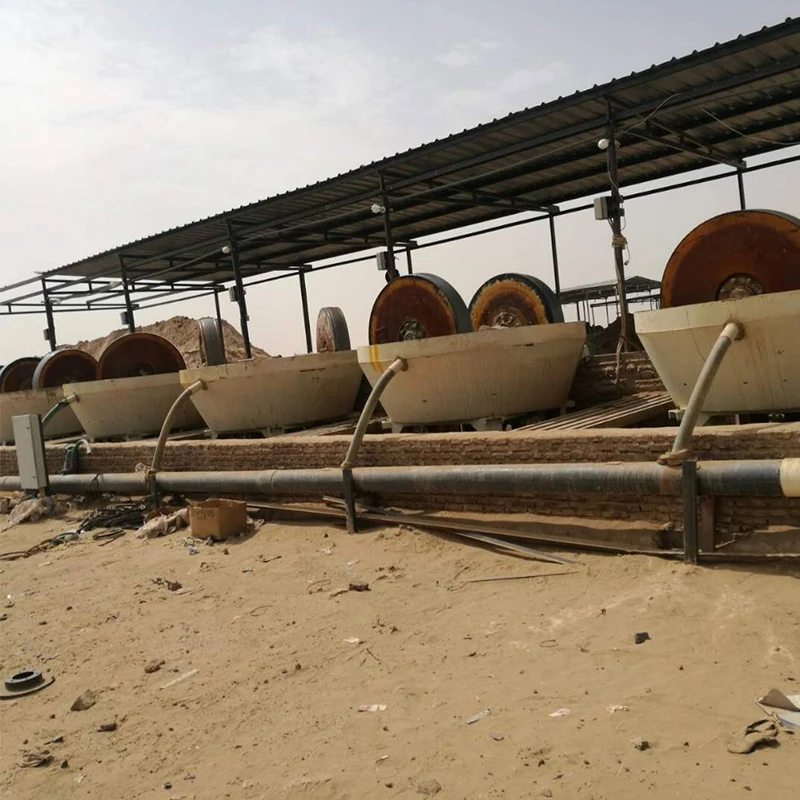 ICE ISO 1200/1600/1100 wet pan mill