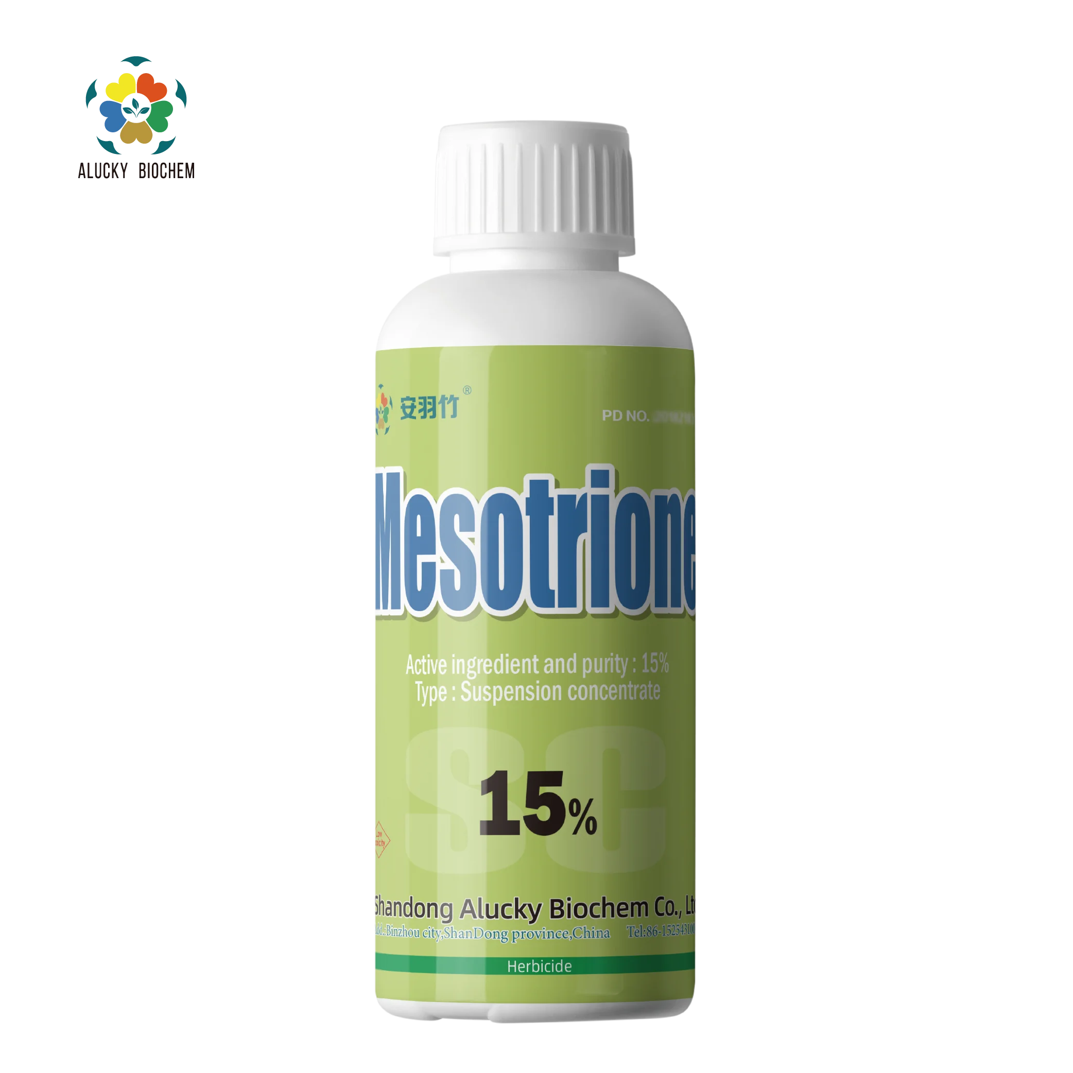 104206-82-8 Suspension concentrate SC Mesotrione herbicide Mesotrione SC Mesotrione 15% sc corn field herbicide