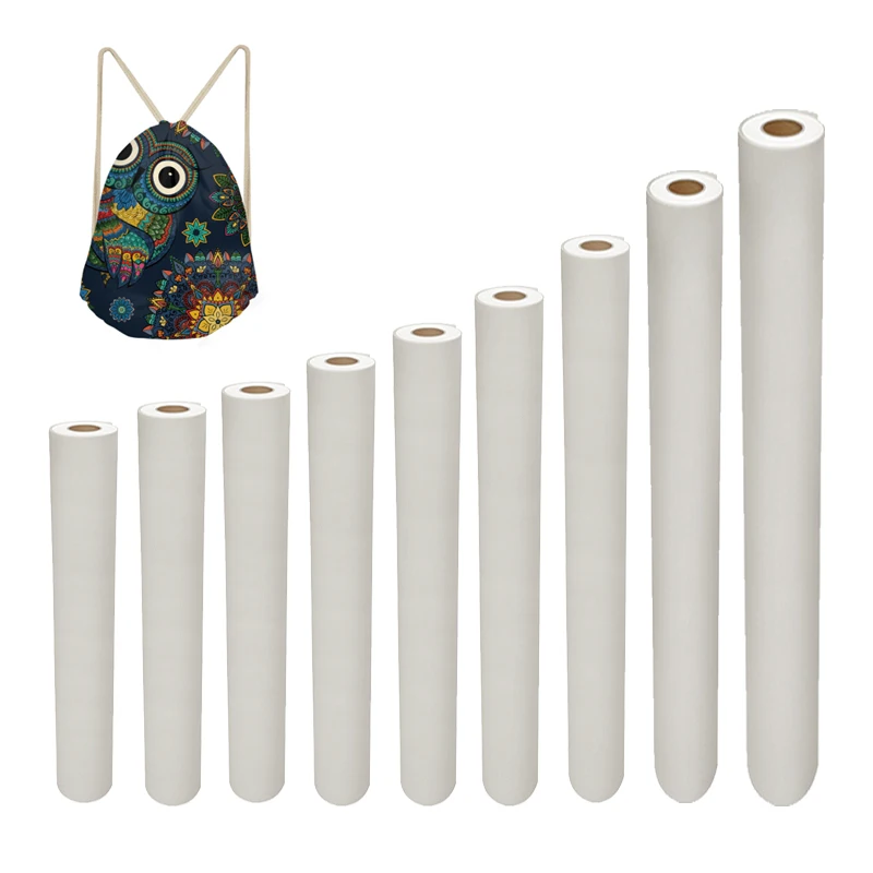 Suzhou Factory White Dye Sublimation Transfer Paper Roll 50g 70g 90g 100g for Textiles Printed in China