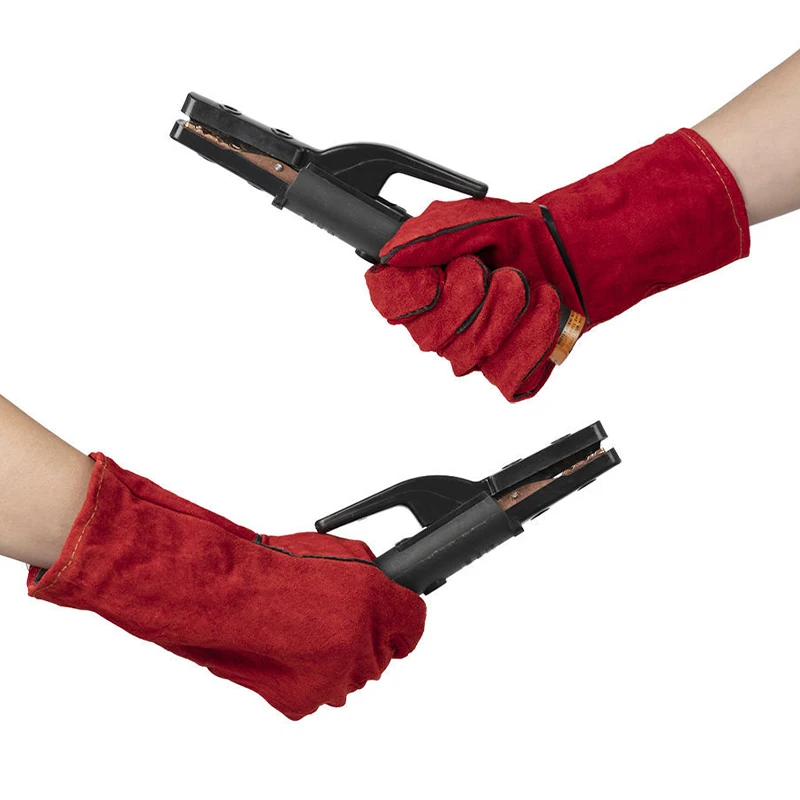 China Factory Direct Selling Protection Hand Anti Fire Leather Welding Gloves Working Safety Gloves for Industry