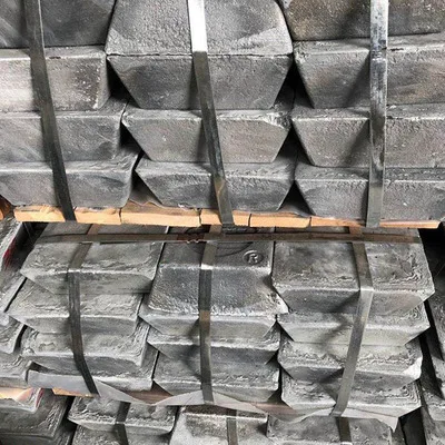 China manufacture hot sell 99.9% Min Antimony Ingot