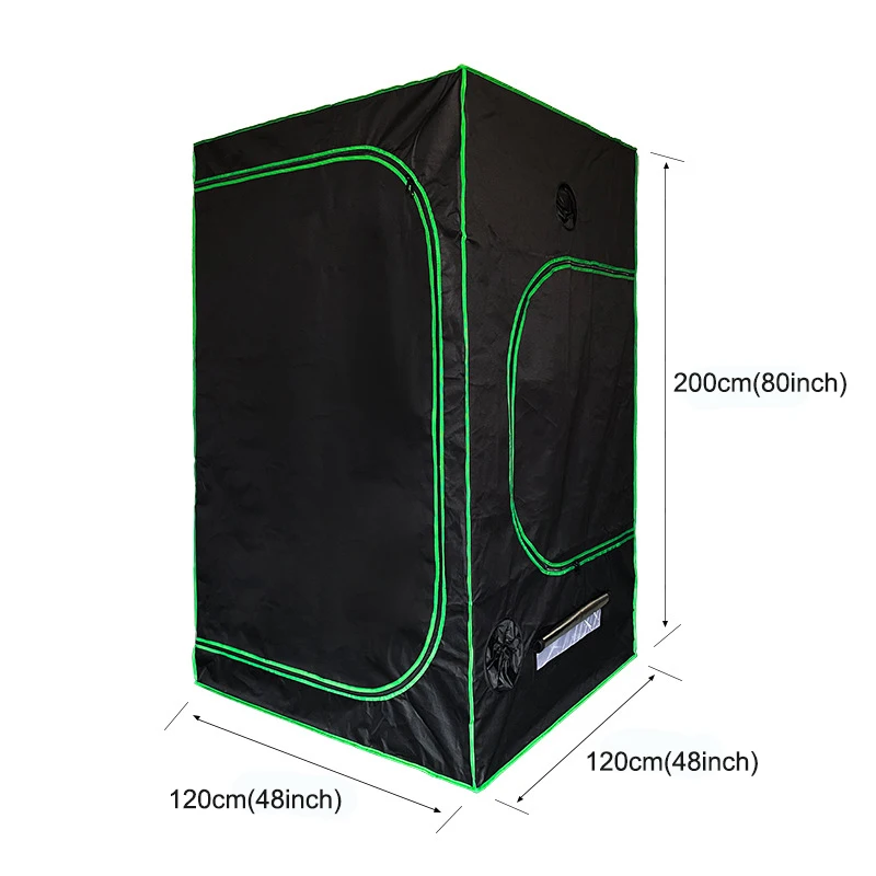 Factory Wholesale Hot Selling Cheap 600D Oxford Fabric 48*48*80 inch Hydroponic Indoor Garden Plant Box Growing Tent