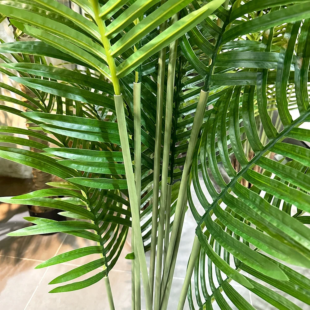 Artificial palm tree artificial ornamental bonsai Areca catechu palm trees bonsal boxwood plant in pot hot sale