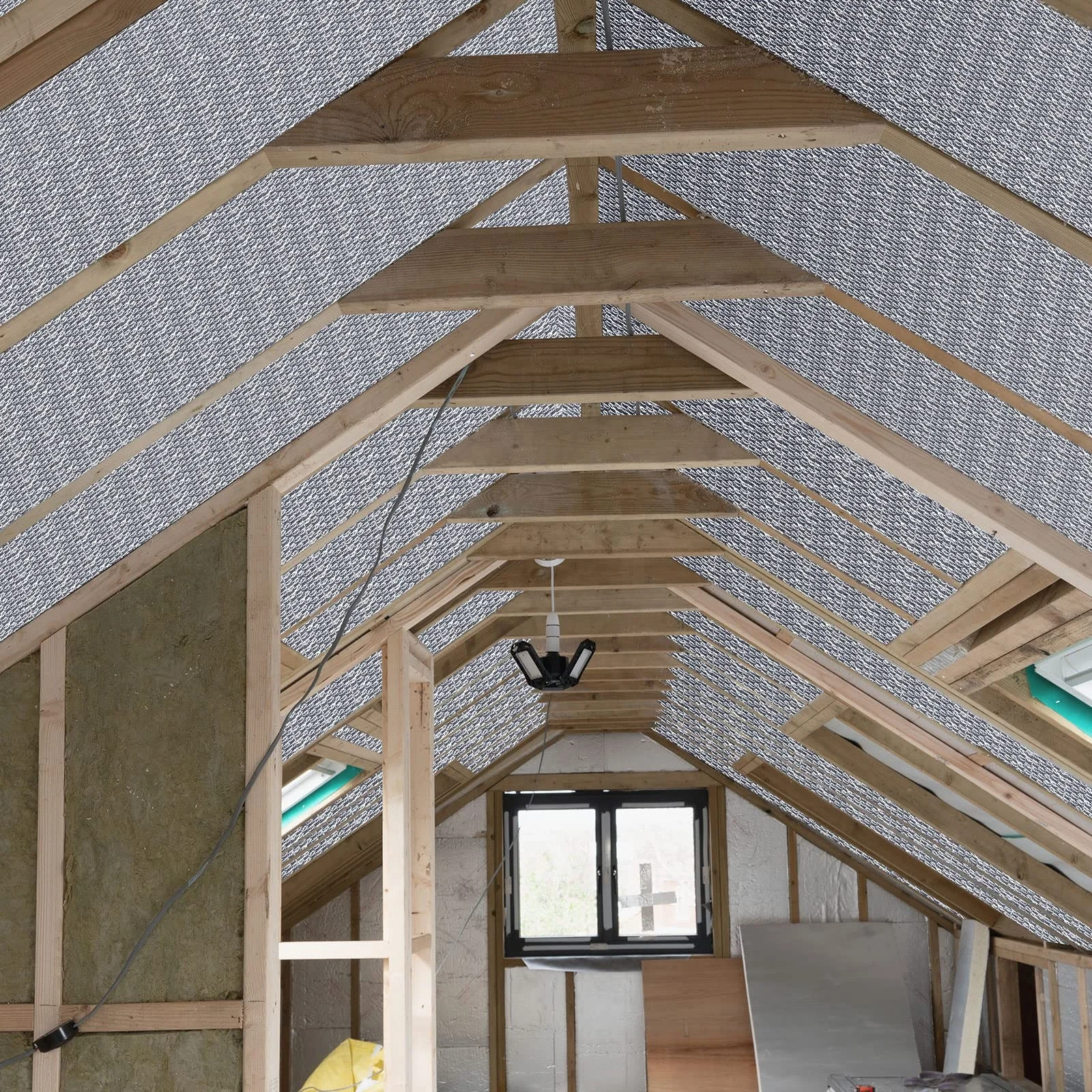 YA SHINE Double Bubble Aluminum foil insulated garage door Thermal Insulation Shield garage doors insulated set