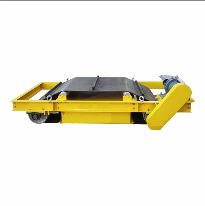 Made in china RCYD--6 series suspend permanent magnet self-discharging iron remover for conveyor belts