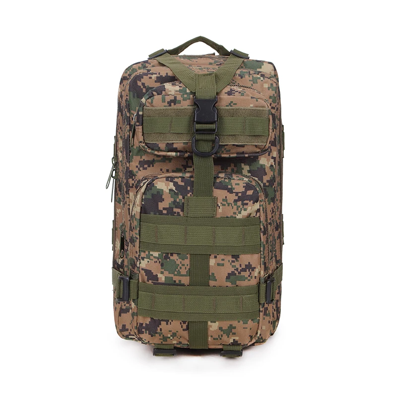 JSH Outdoor Hiking Survival 26L Molle System 3P Rucksack Computer Interlayer Camouflage Tactical Backpack
