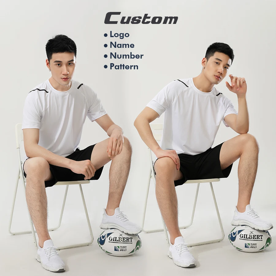 Lidong bulk stock custom logo high quality workout running breathable men sport t shirts dry t-shirts sports