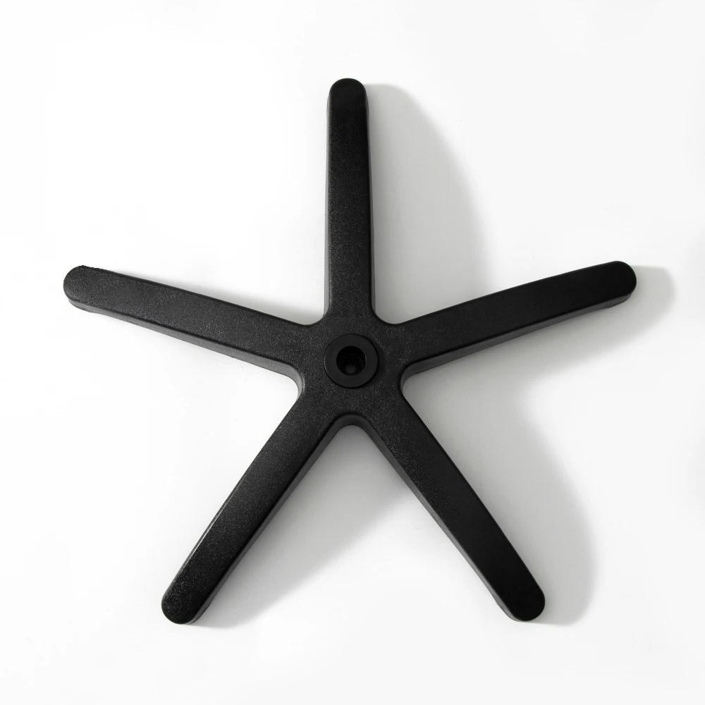 Professional Supplier Plastic Office Chair Parts R300mm Nylon Five Star Gaming Swivel Chair Base