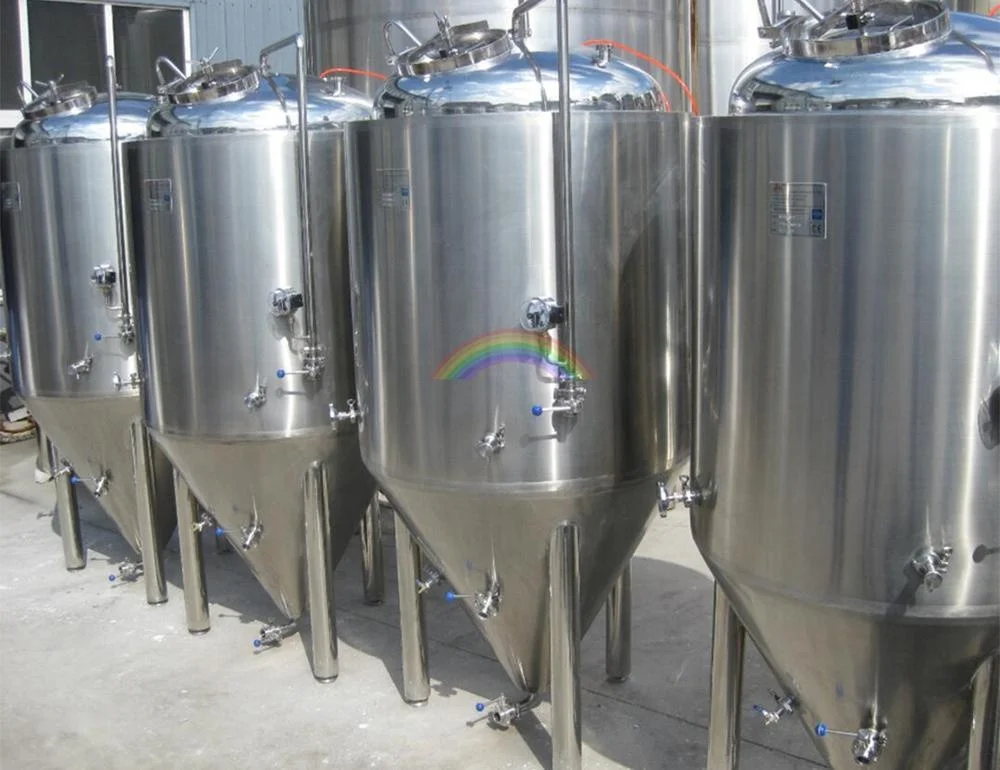 1000L turnkey project micro beer conicial fermenter for beer pub