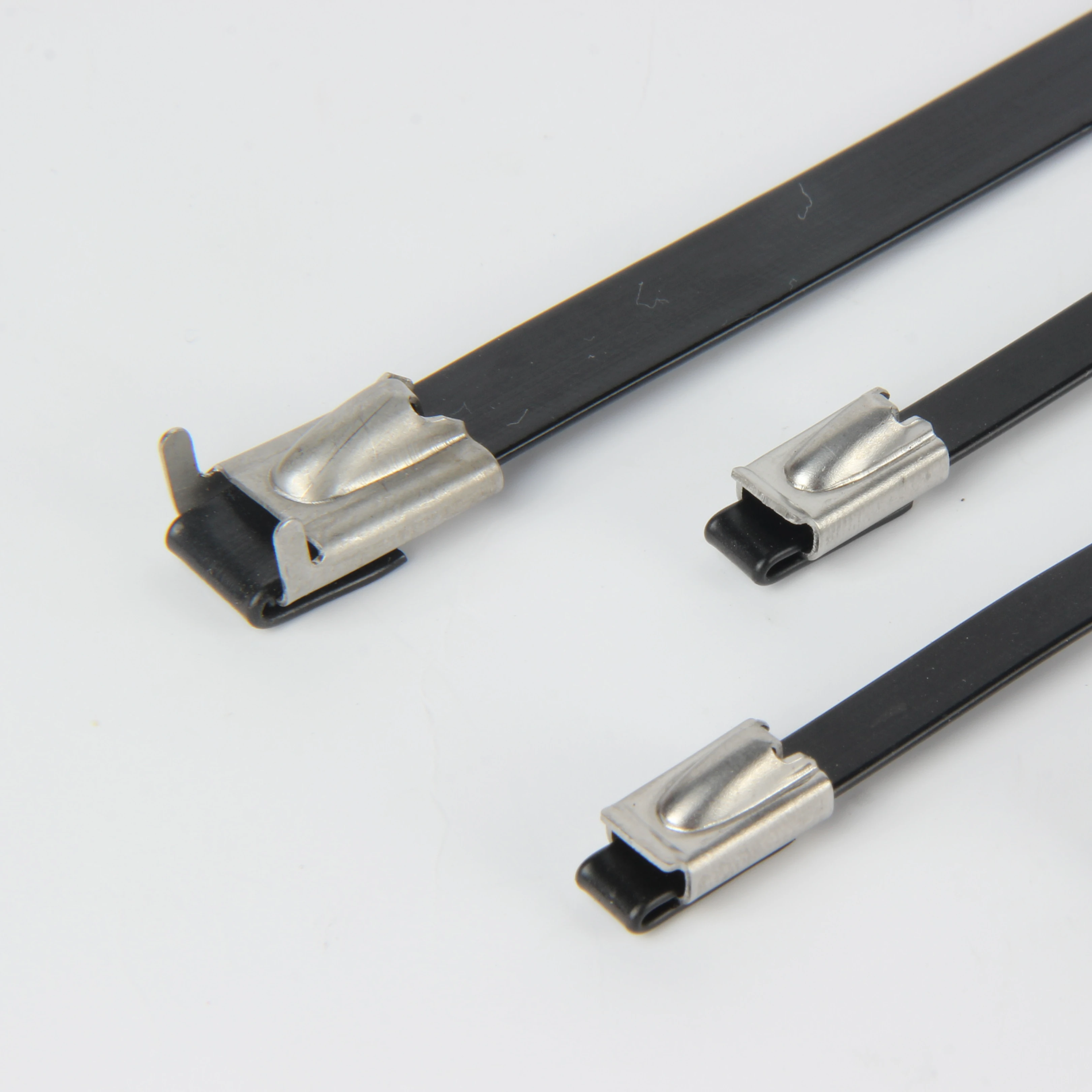 Plastic PVC Coated Metal Strap Ties Stainless Steel Security Cable