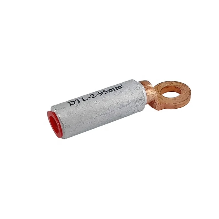 Power Cable CU AL Bimetallic Connector Crimp Terminal Lug