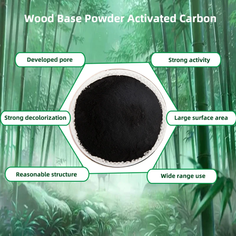 200mesh Chinese Factory Price Food Grade Decolorization Powder Activated Carbon for Sugar