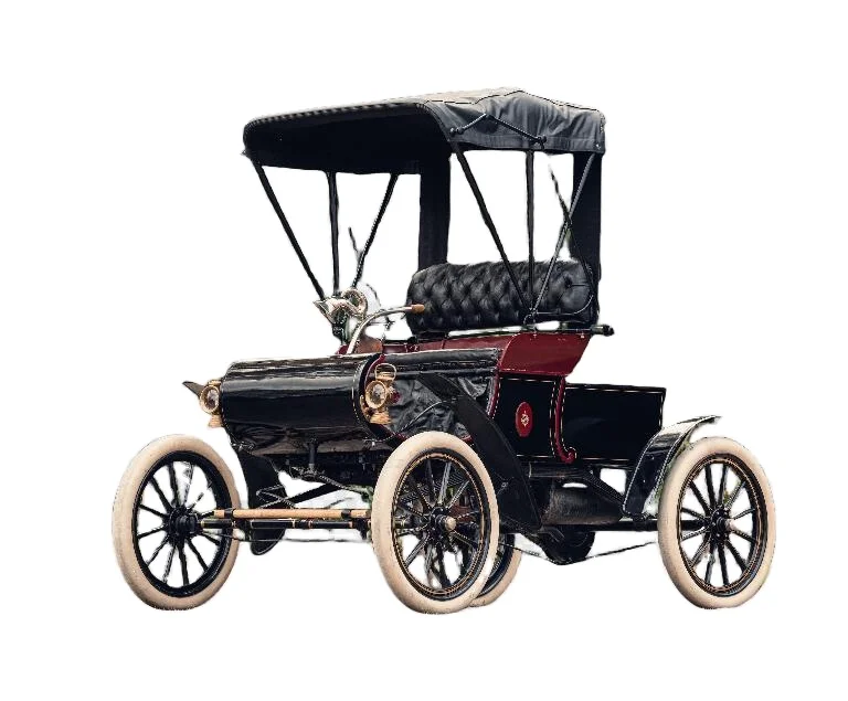 1901 Curve Dash Oldsmobile - Classic Vintage Car Replica - Collectible Model with Timeless Elegance