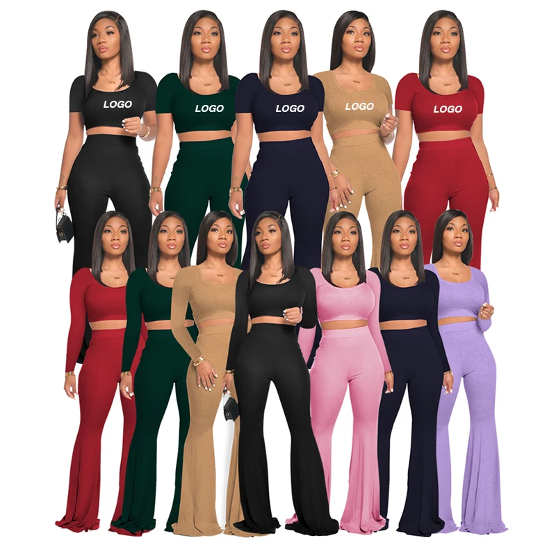 2021 two piece set women clothing,2 piece set women,sexy costumes crop top matching sets outfit two piece pants set