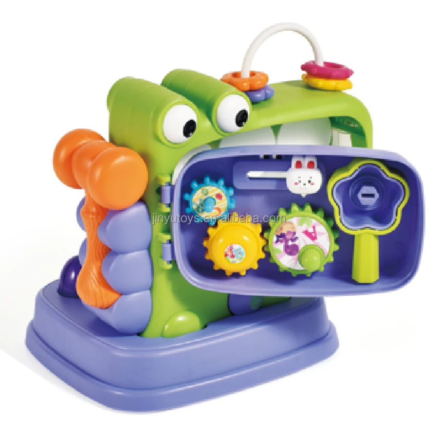 Baby Early Educational Sensory Game Whack-a-Mole Toys Abeloo with Dinosaurs with Sound and Light with Base jouet intelligence