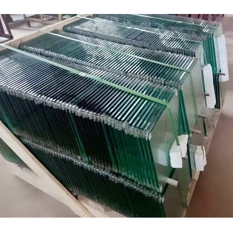 8 mm Clear tempered glass with edge grinding