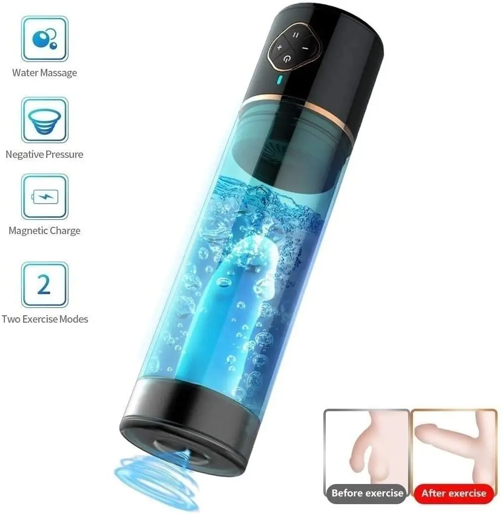 Penis Training Pump Of AI Chip Induction for man enlargement  Exercise persistence for male penis Adult sex toys for man