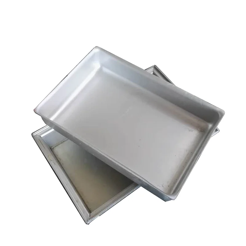 Blast freezer aluminum freezing pan