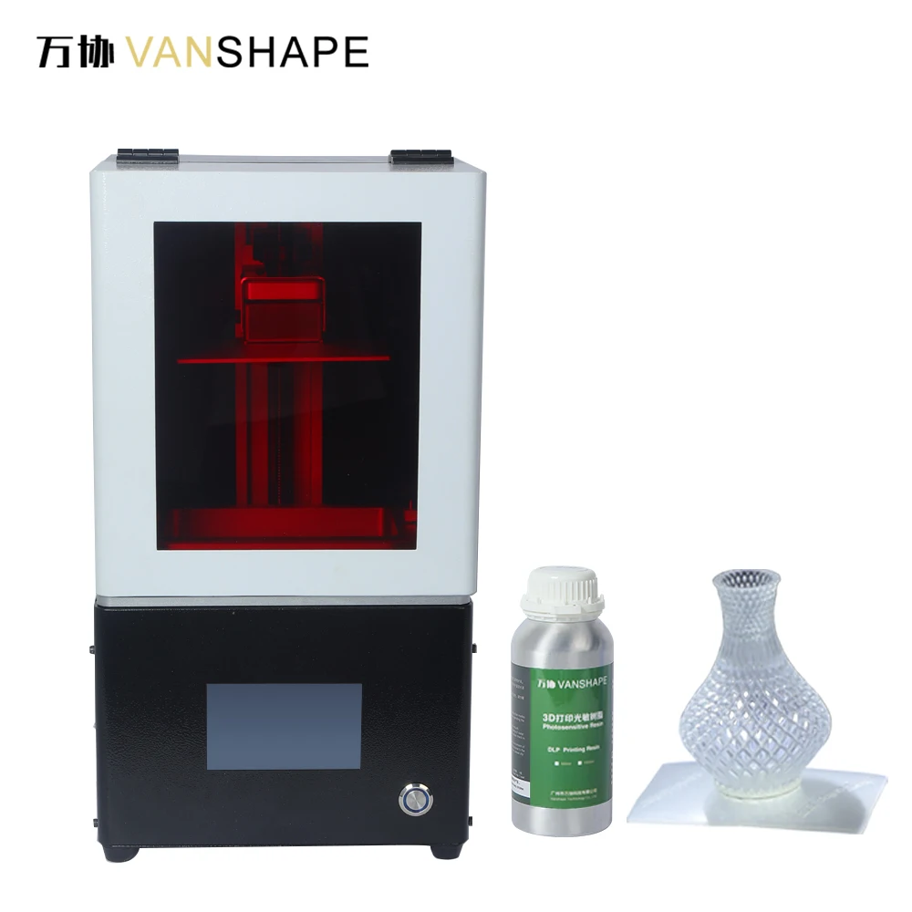 Vanshape Desktop 3D Printer For Jewelry Design UV Curing Photosensitive Resin  3D Printer