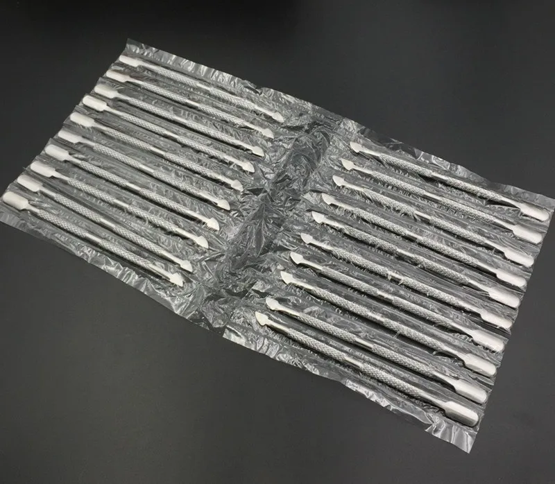 wholesale Cheap Mini Nail File art Spoon Pusher Manicure Tool Stainless Steel Deal Skin Cuticle Nail Pusher