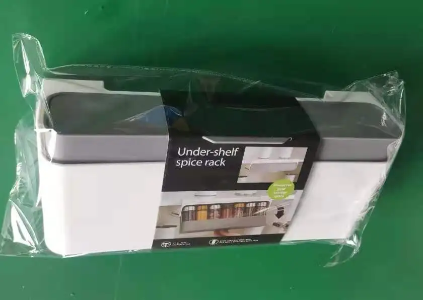 Kitchen Spice Jar Rack Drawer Under Cabinet Spice Rack Organizer Hanging Drawer Organizer Adjustable Under Shelf Spice Rack