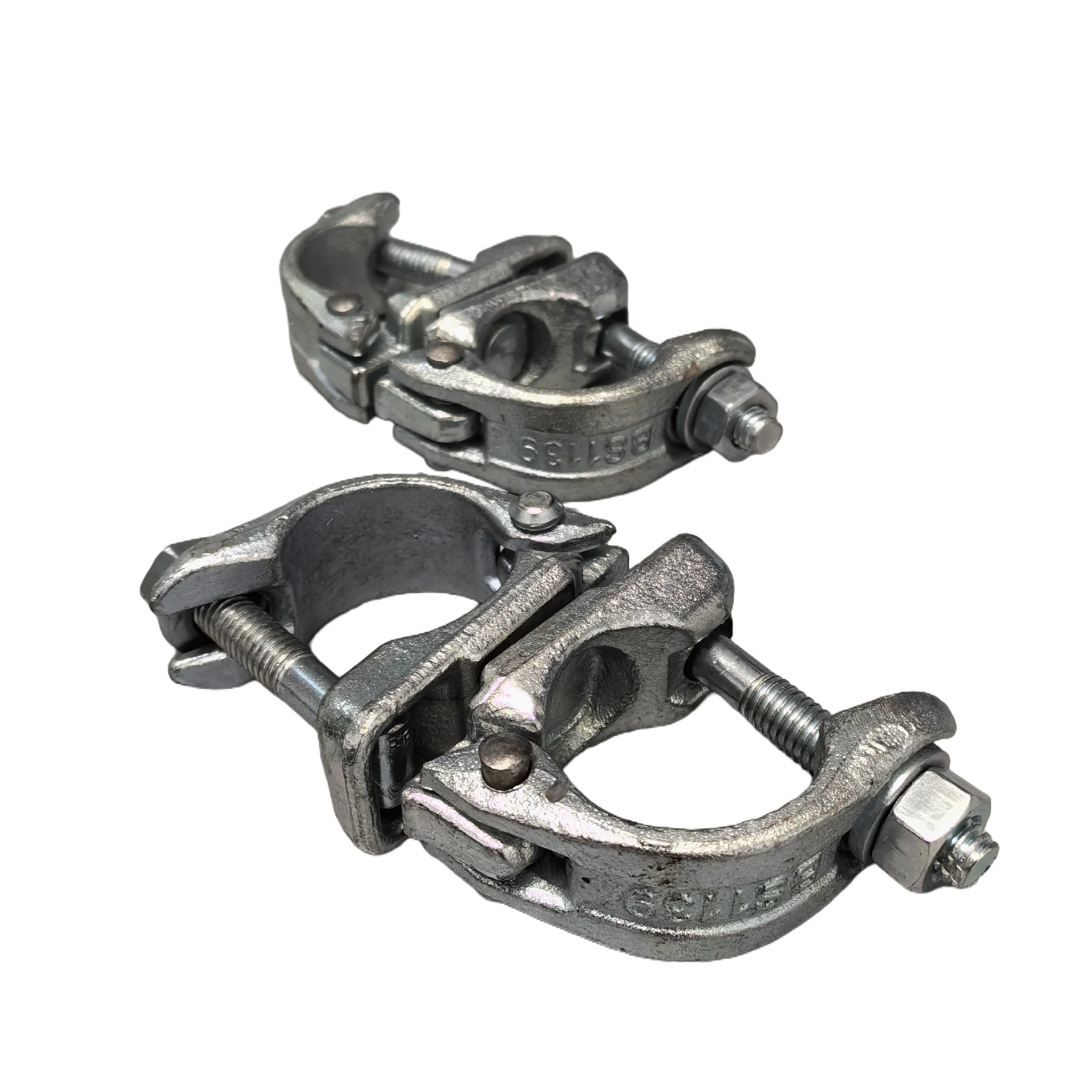 En74 British Standard Bs1139 Jis Scaffolding Coupler Forged Scaffolding Double Coupler T Bolt Scaffold Clamps