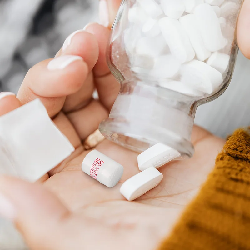 Absorb King Pharmaceutical silica gel desiccant canister for medicines desiccant