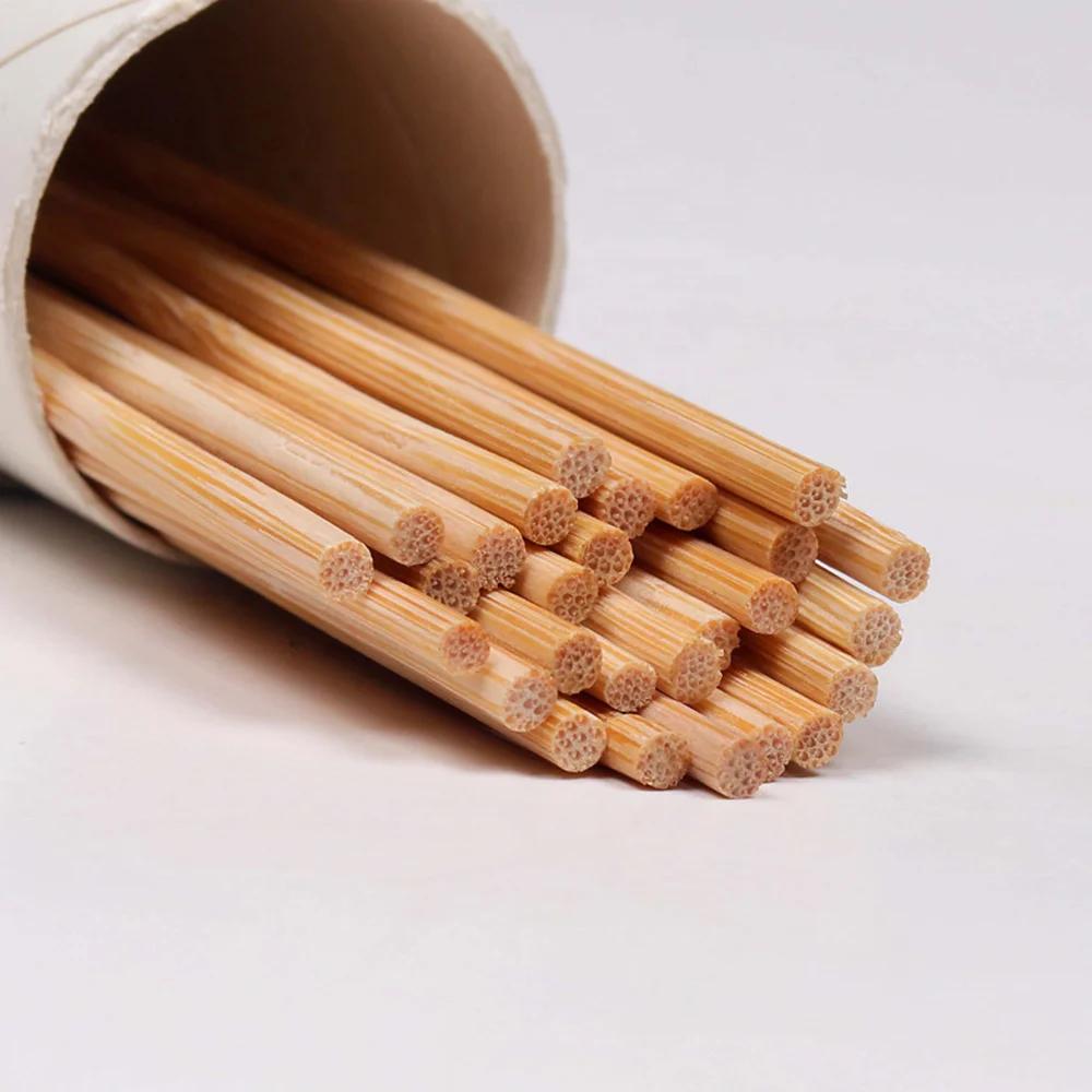 Disposable Wooden Kebab BBQ Sticks Bamboo Barbeque Cooking Skewers On Grill