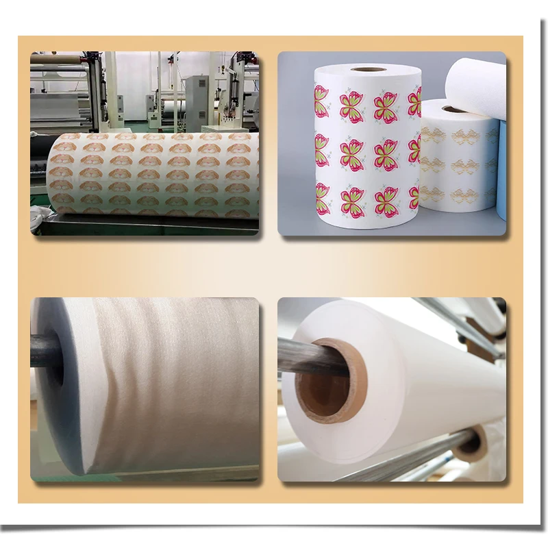 OEM manufacturer full cross spunlace nonwoven for jumbo rolls  printing lenzing tencel spunlace fabric facial mask material