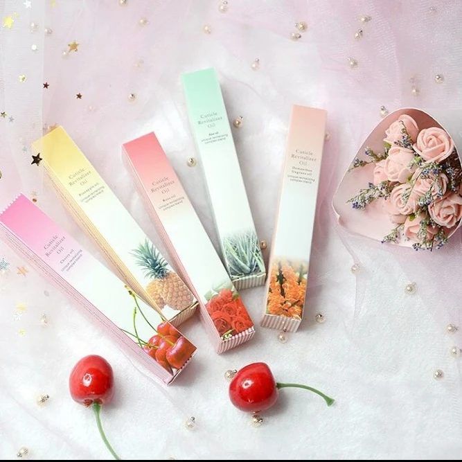 new arrival mix fruit flavor softener Nail Care for Repairing Cracked Dry Cuticle  Nail Nutrition Pen Cuticle Oil Pen