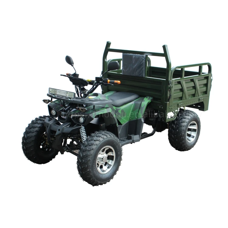 With winch winch and Hydraulic lifting 1500W/45A Farm ATV for farm and orchard Four wheel electric