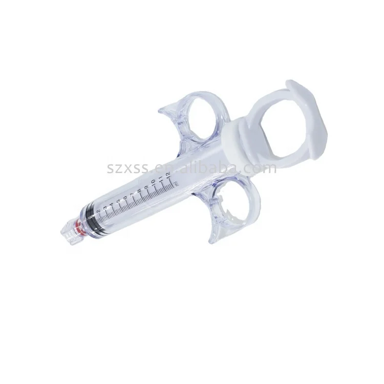 Verified Suppliers Disposable The Largest Plastic Luer Lock Slip 10Ml Retractable Angiographic Asepto Syringes
