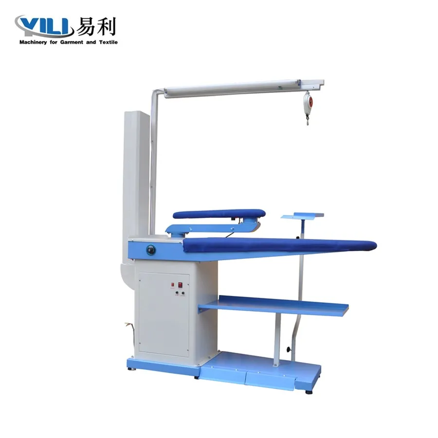 piano type dress vacuum ironing table for garment factory and laundry