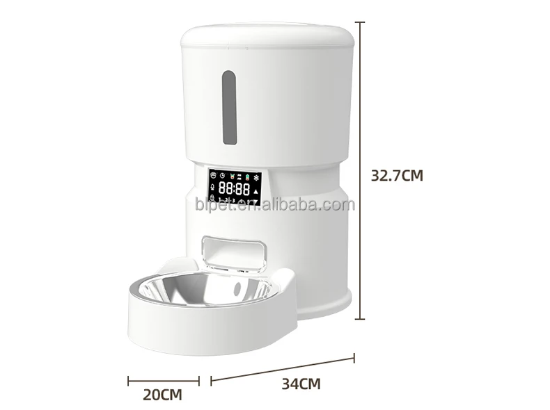 Factory sale automatic dog feeder well popular dogs smart automatic dog feeder cereal dispenser