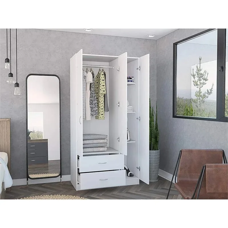 Large mirror sliding door large capacity bedroom wardrobe and Gloss GREY Large Wardrobe - 5 Door & Mirrors + 2 x Grey Bedsides