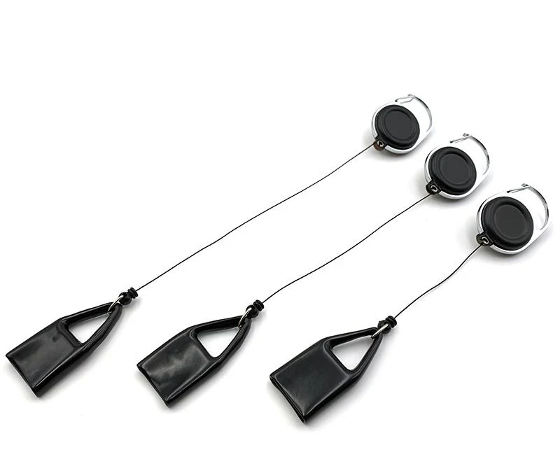 From jason oem/ odm anti-lost key chain easy pull clasp rebound telescopic wire rope key ring anti-theft retractable key chain