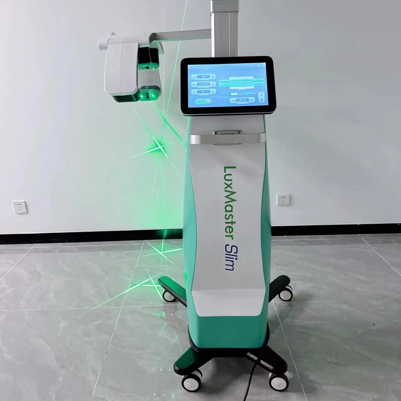 Best Selling 532Nm Laser Green Light Muscle Stimulation Equipment Skin Tightening 10D Laser Slimming Machine10 Handles