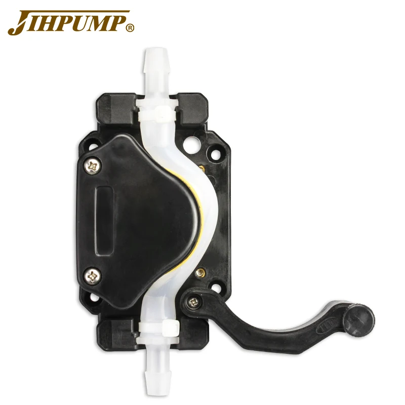 JIHPUMP Small Coffee Beverage Vending Machine DC Peristaltic Pump 12V 24V with Food Tubing peristaltic dosing pump