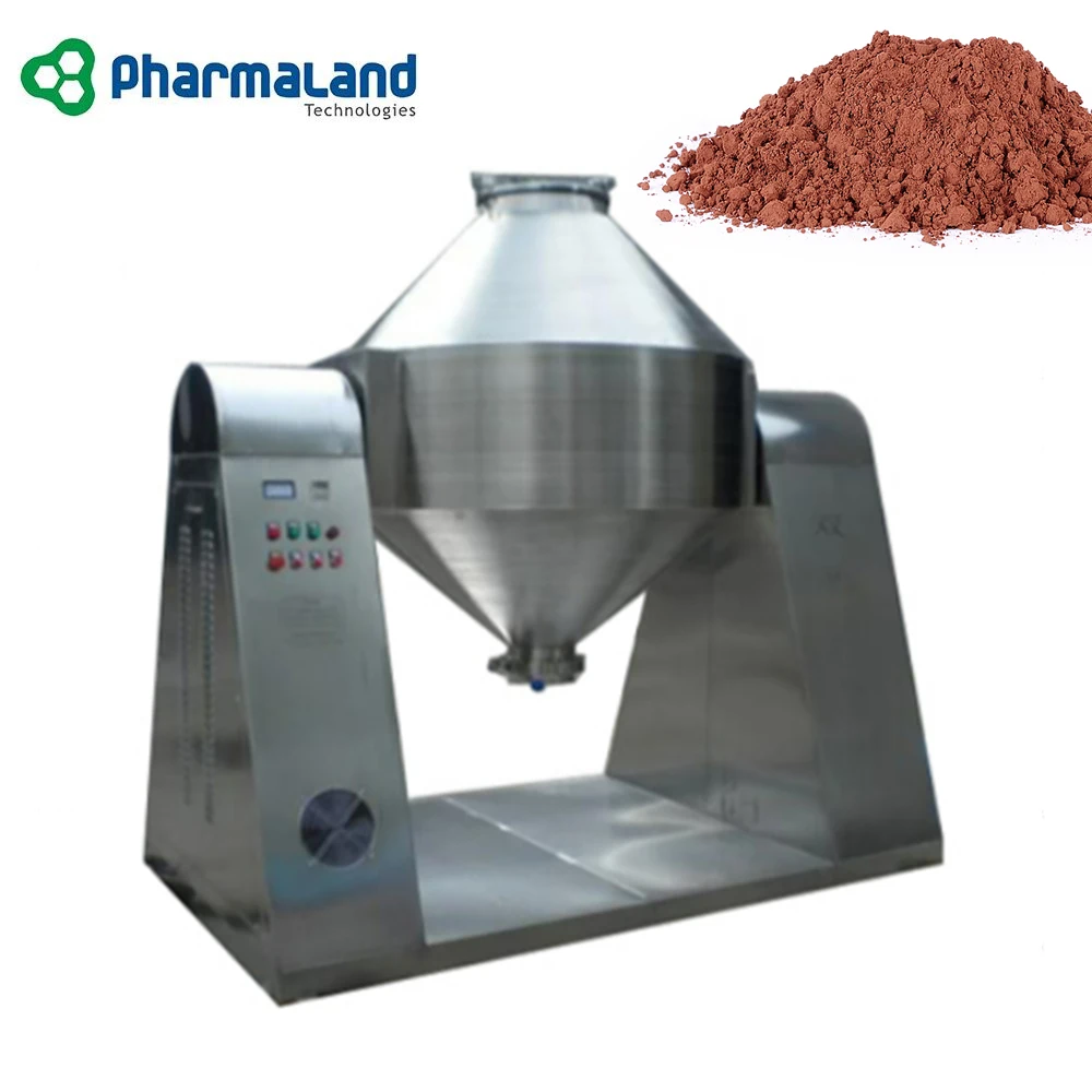 Vertical double Cone Spices Mixing Machine Mixing Equipment Medical Powder Mixing Machine Dry Powder Cone Mixer