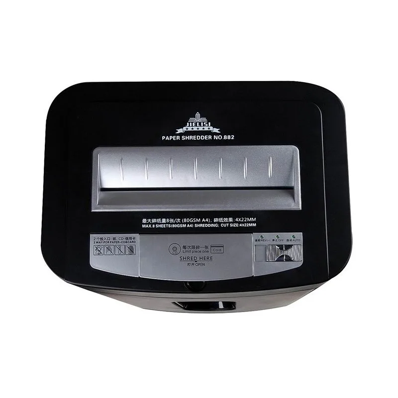 Office Paper Shredder Home Office Electric Silent Paper Shredder Mini Household Paper Shredder A6 A4 Office Folding Machine