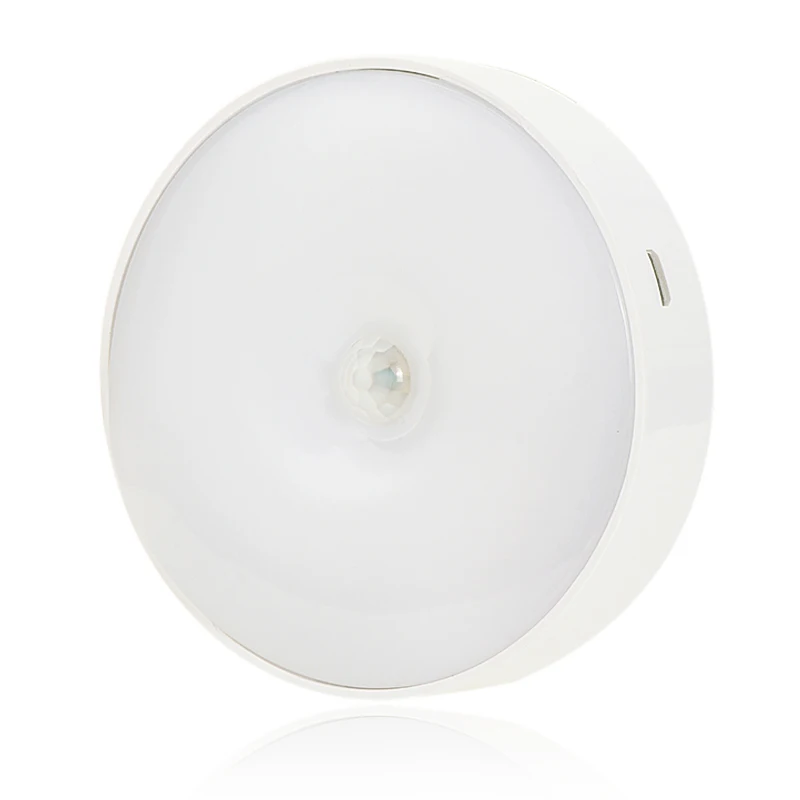 
New style usb charging bedside automatic induction night light motion sensor led lamp 