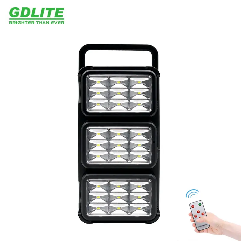 GDLITE solar home  lighting portable LED lamp camping light emergency charging  GD8058