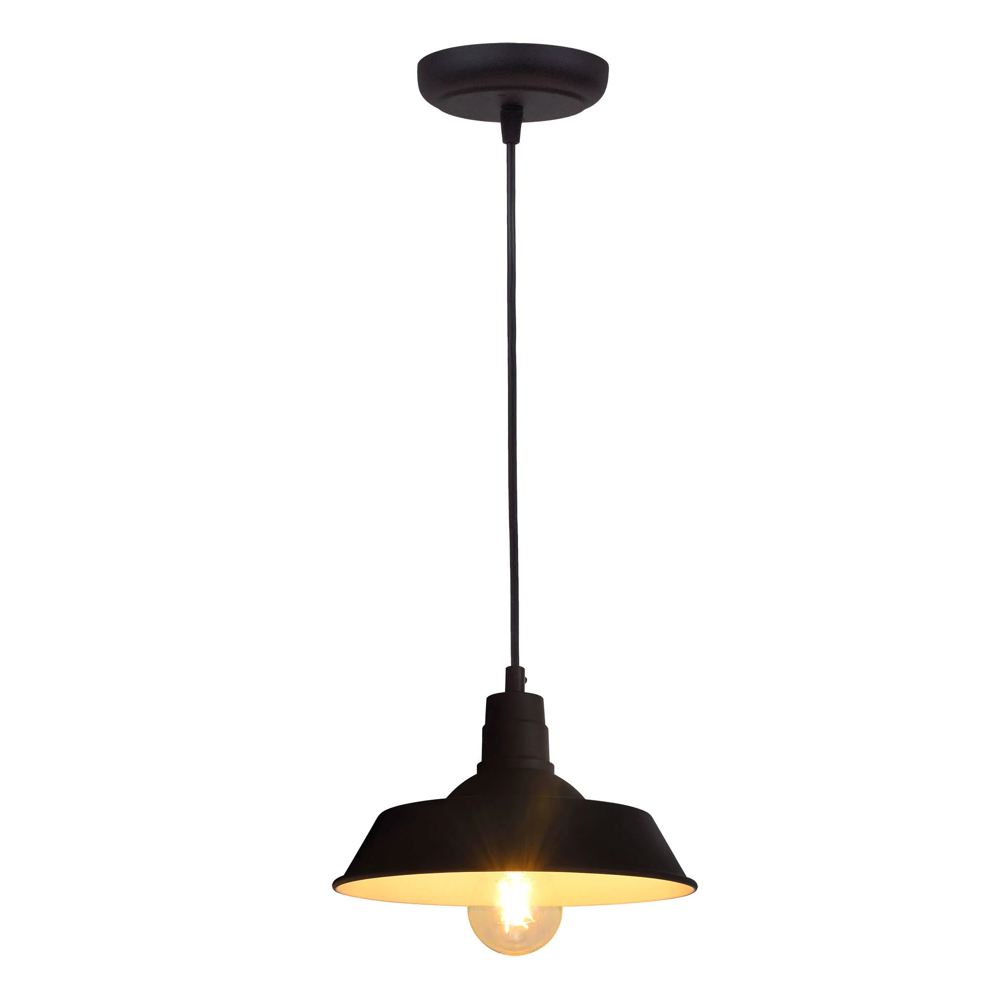 Best price black LED hanging pendant light modern chandeliers for home living room