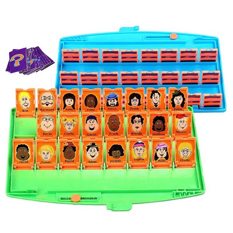 KS hot sale family educational Guess the character logical reasoning interactive board Guess animal Who am i Game