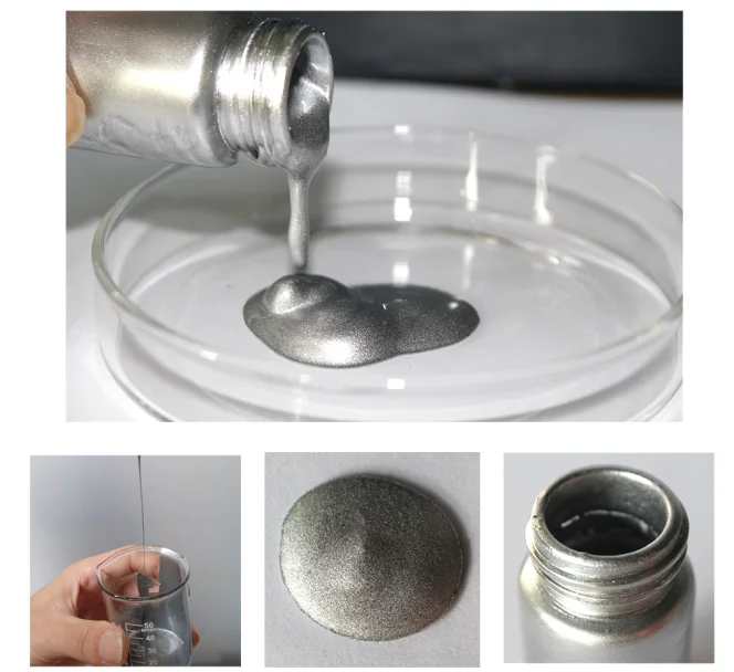 
mirror effect liquid vacuum metallized pigment for best chrome spray paint 