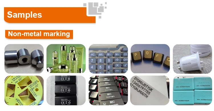 Desktop wuhan 20w jpt raycus 3d mopa fiber color laser marking machine